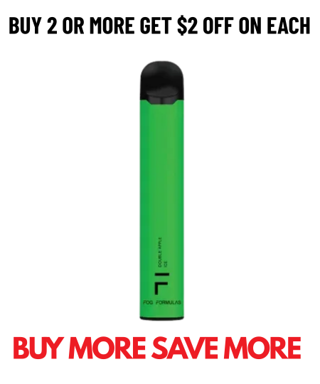 Double Apple Ice Fog Formula Offer