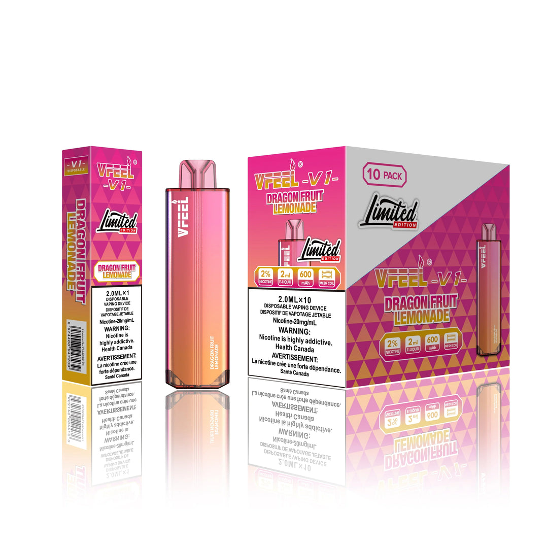 DRAGON FRUIT LEMONADE VFEEL V1 Disposable