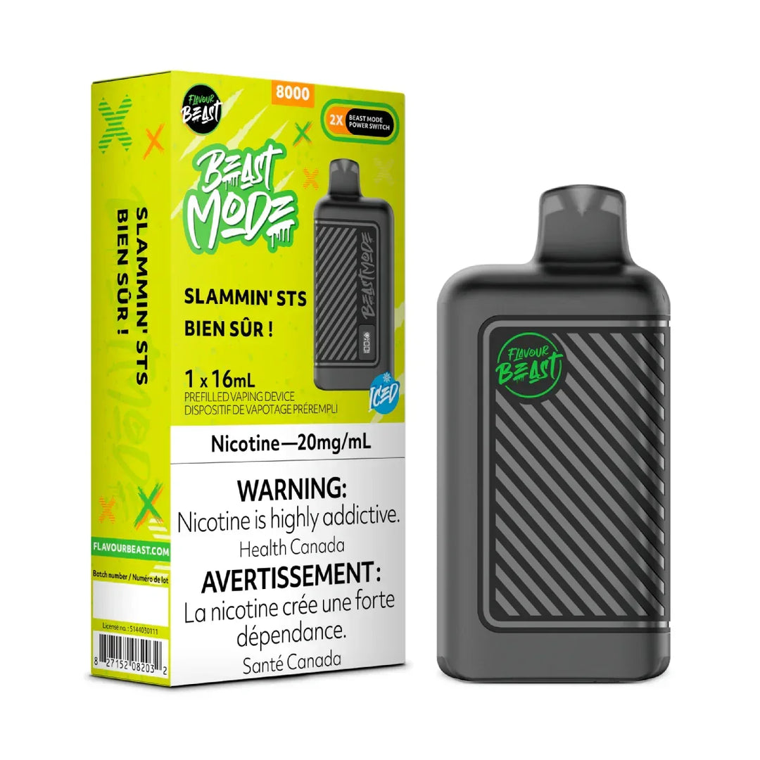 Flavour Beast Beast Mode 8000 Slammin STS 20mg