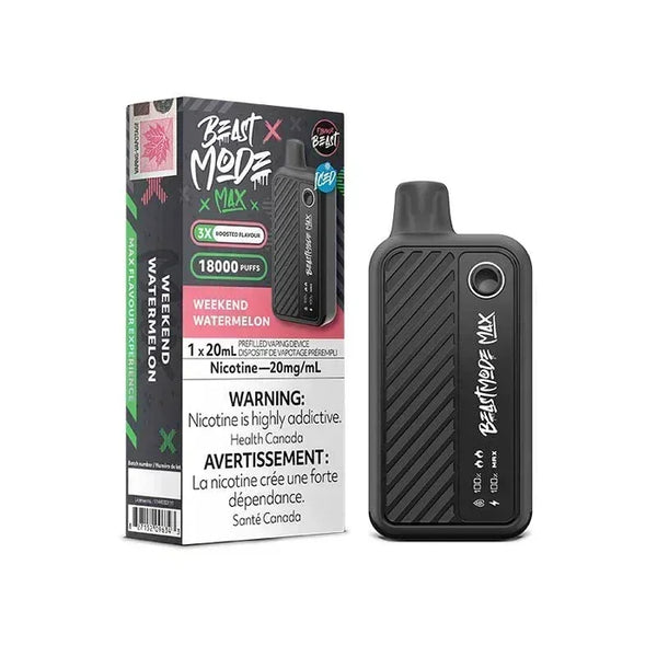 flavour beast beast mode max 18k weekend watermelon 20ml