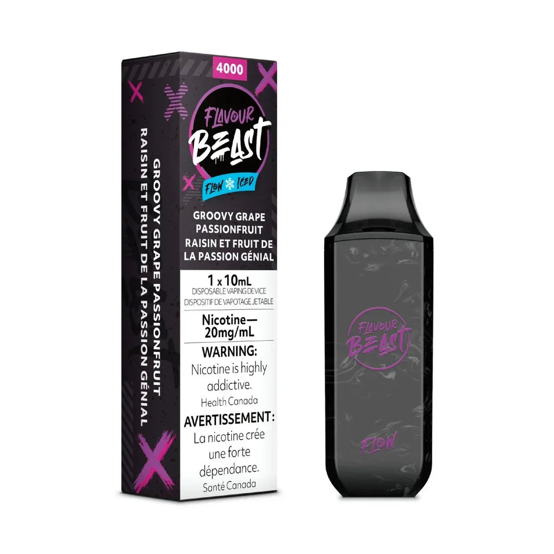 Flavour Beast Flow 5K Groovy Grape Passionfruit 20mg