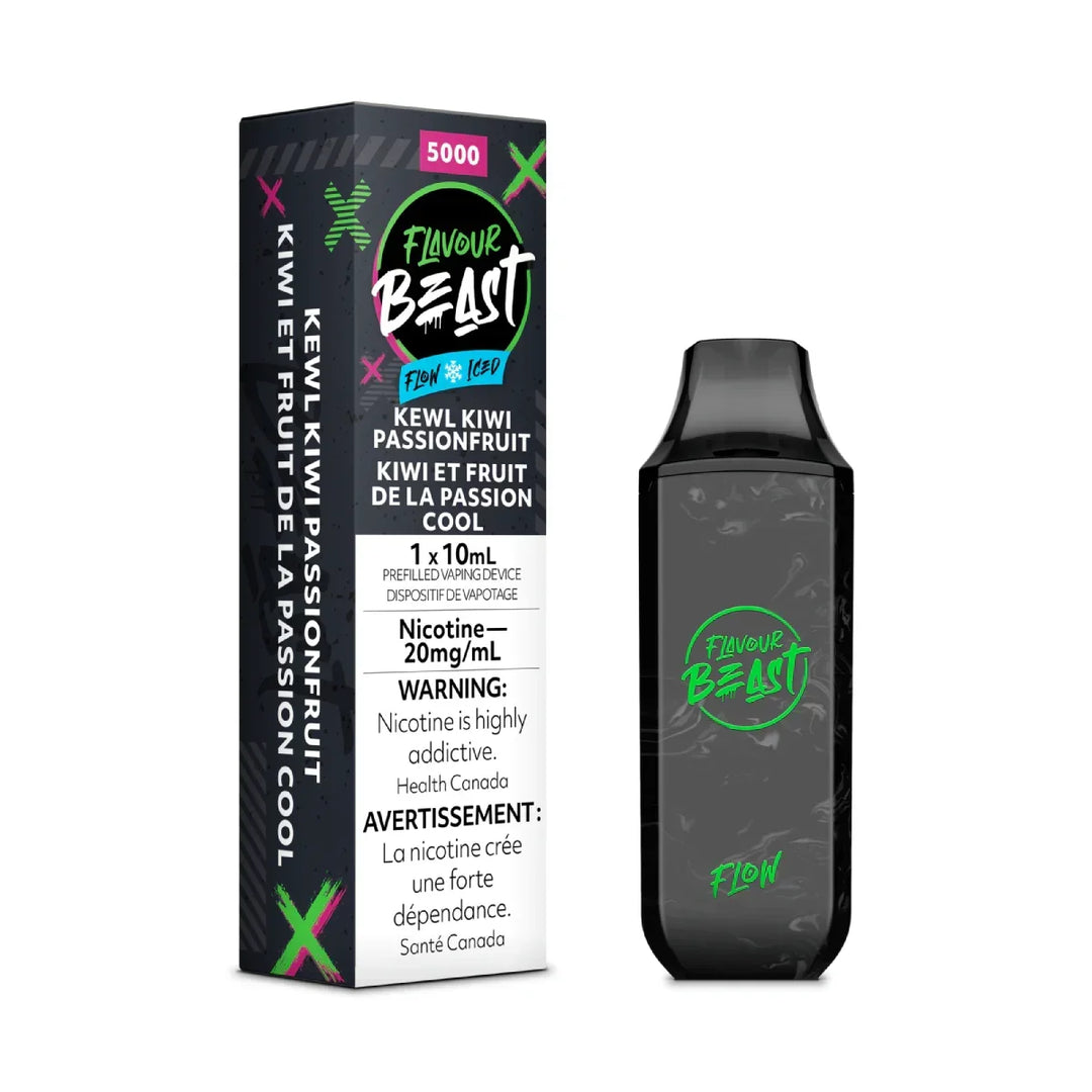 Flavour Beast Flow 5K Kewl Kiwi Passionfruit 20mg