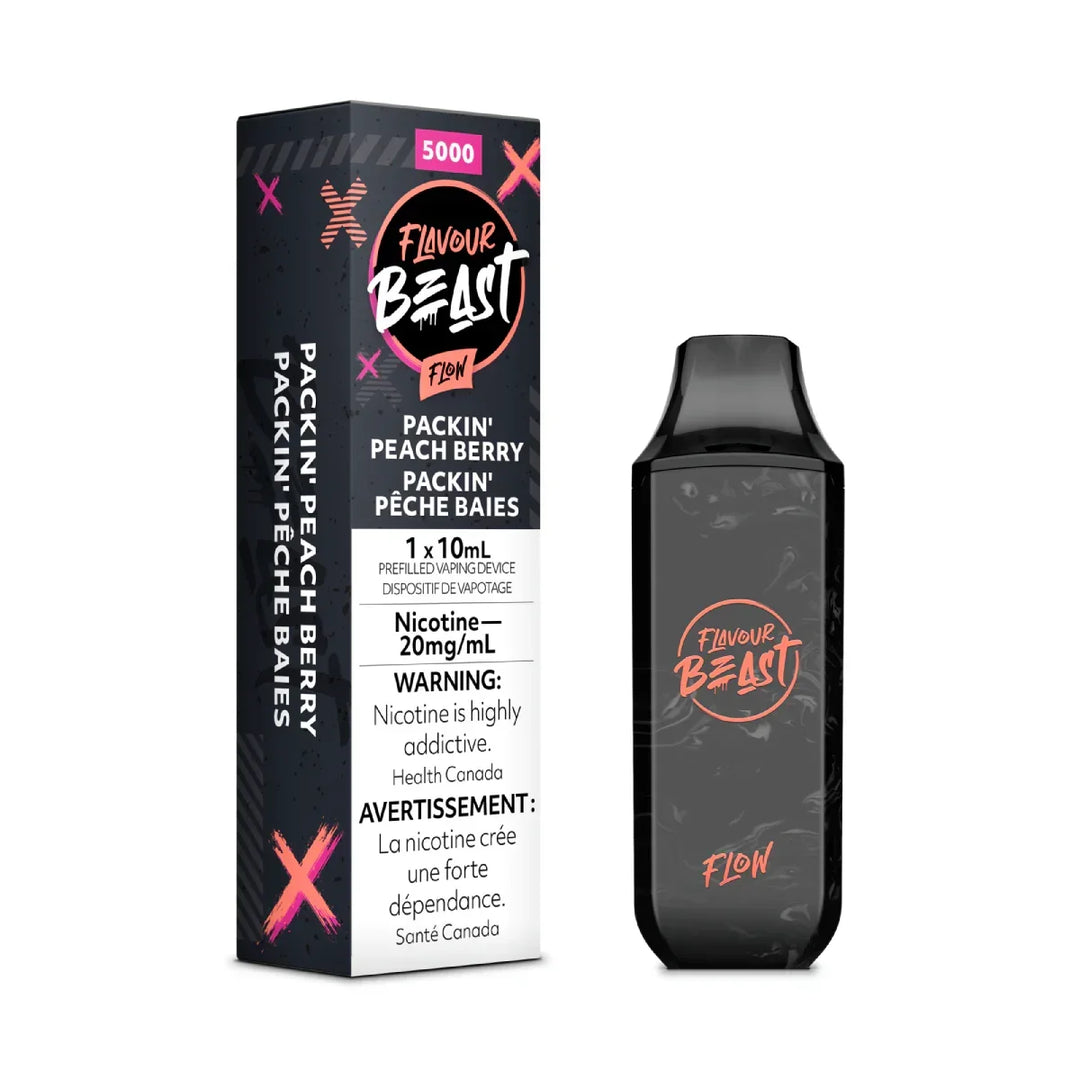 Flavour Beast Flow 5K Packin Peach Berry 20mg