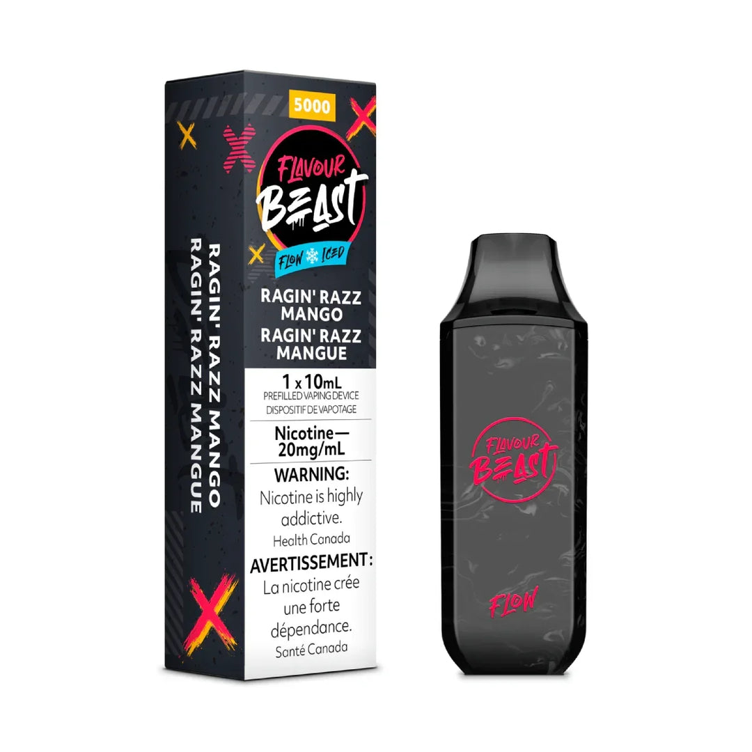 Flavour Beast Flow 5K Ragin Razz Mango 20mg