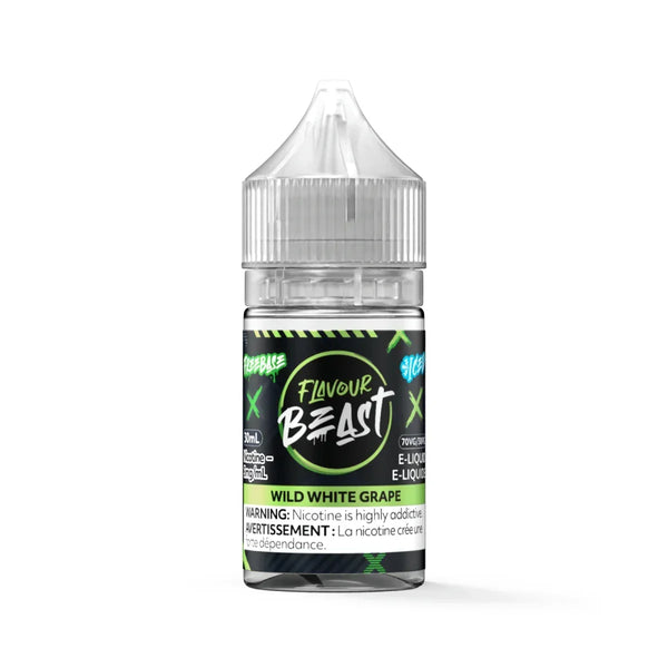 Wild White Grape Flavour Beast Freebase Vape Juice 30ml Bottle
