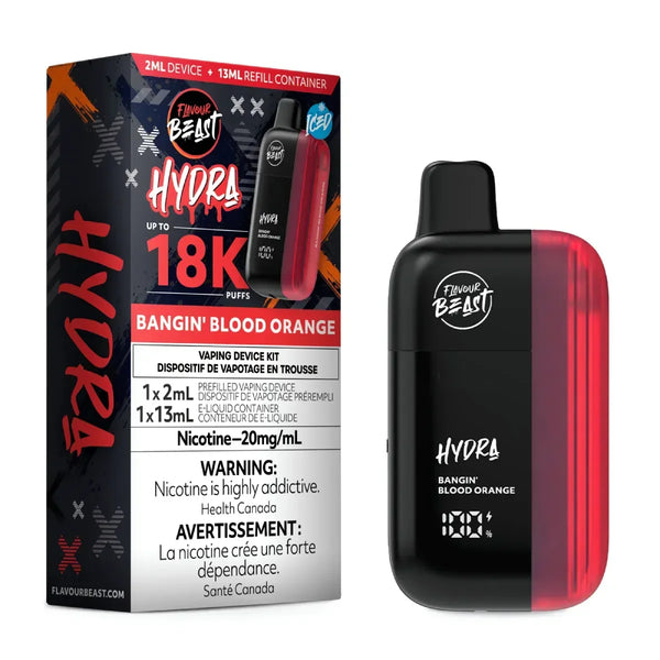 Flavour Beast Hydra 18k Bagin Blood Orange 20mg