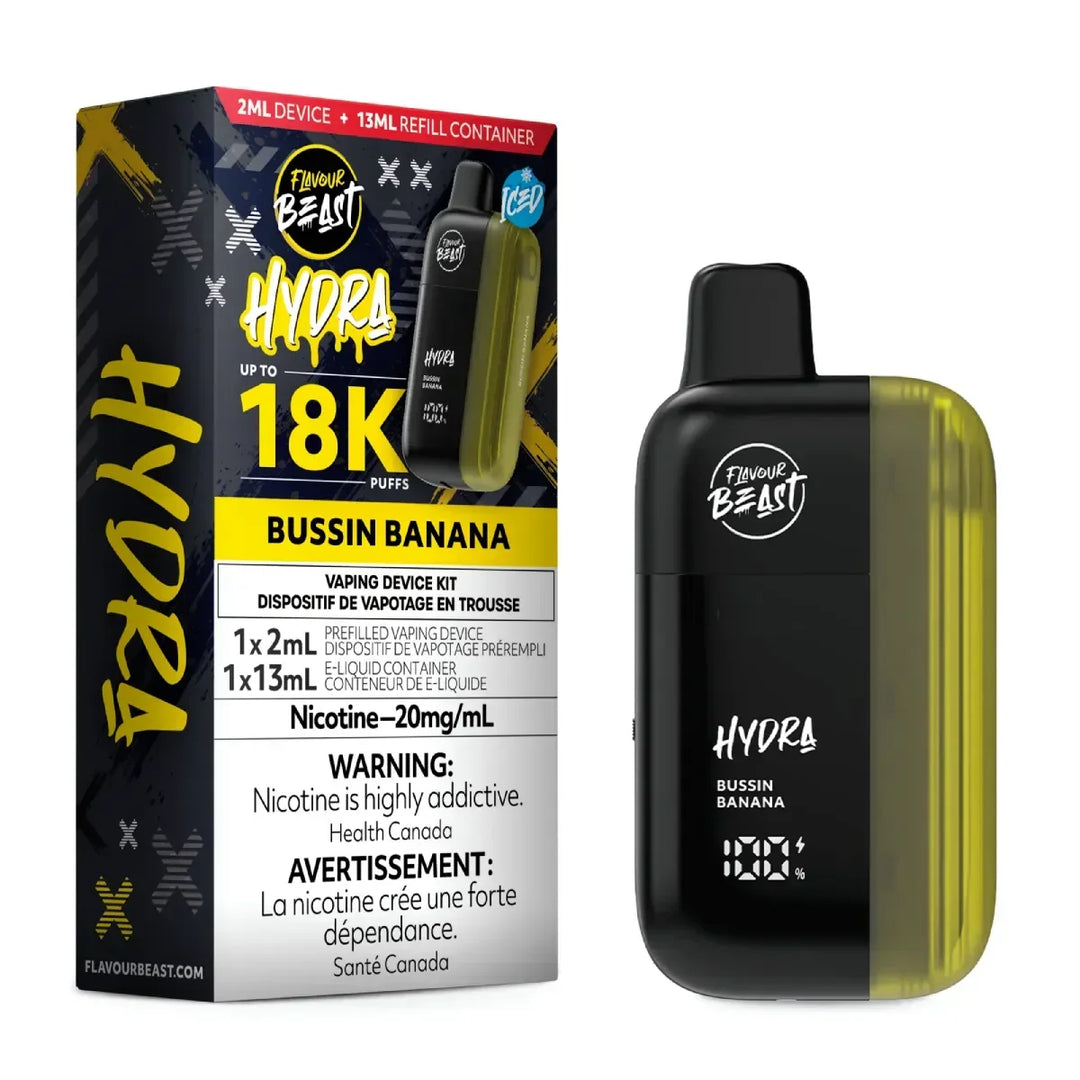 Flavour Beast Hydra 18k Bussin Banana 20mg