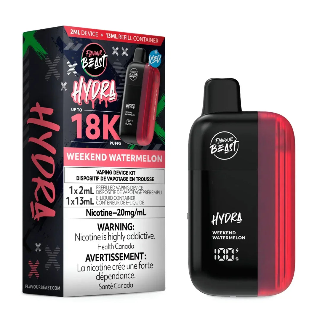 Flavour Beast Hydra 18k Weekend Watermelon 20mg