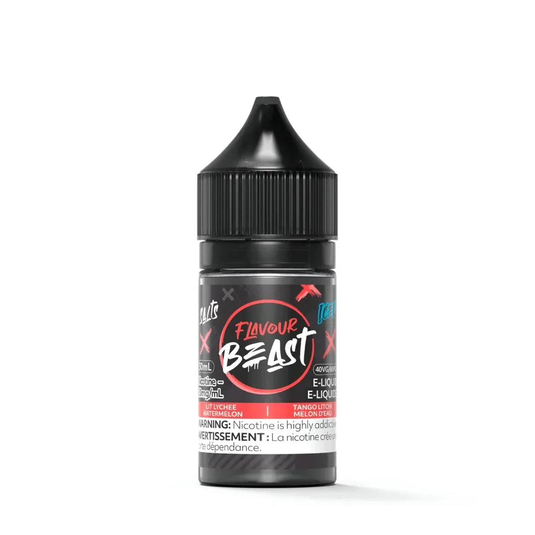 Lit Lychee Watermelon of Flavour Beast Salt Juice 30ml Bottle