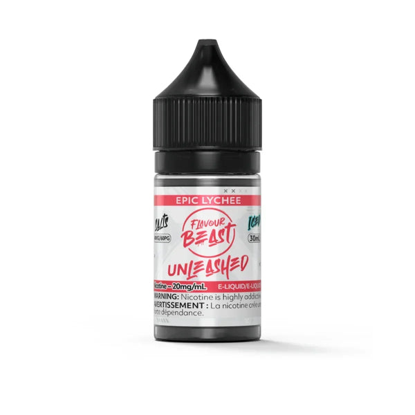 Epic Lychee Flavour Beast Unleashed Vape Juice 30ml Bottle