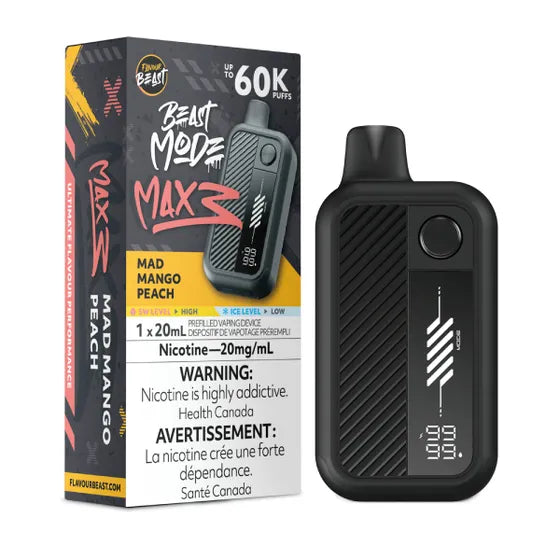 FLAVOUR BEAST MODE MODE MAX-3 60K DISPOSABLE VAPE