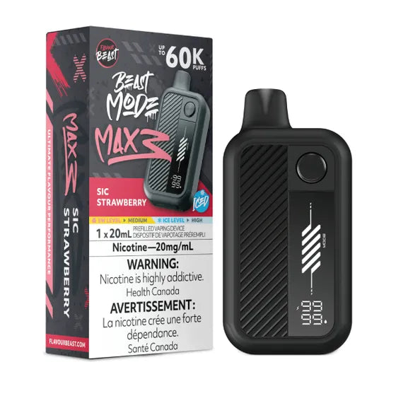 FLAVOUR BEAST MODE MODE MAX-3 60K DISPOSABLE VAPE
