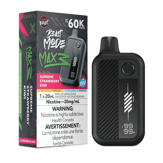 FLAVOUR BEAST MODE MODE MAX-3 60K DISPOSABLE VAPE
