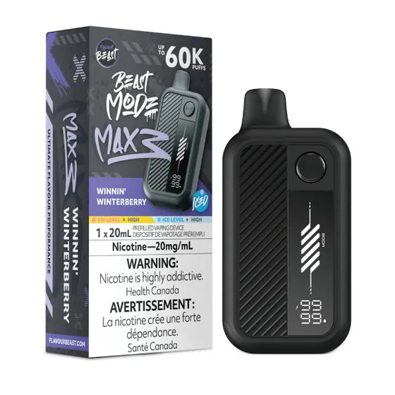 FLAVOUR BEAST MODE MODE MAX-3 60K DISPOSABLE VAPE