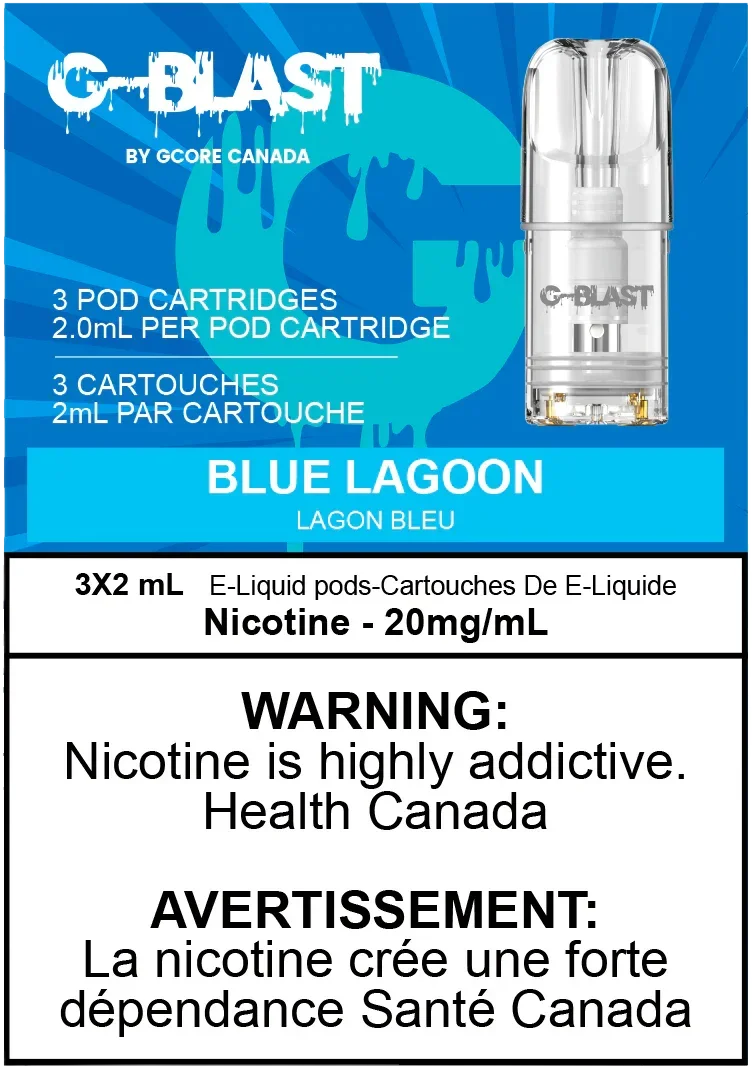 Blue Lagoon G-Blast Replacement Pods