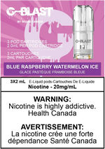 Load image into Gallery viewer, Blue Raspberry Watermleon Ice G-Blast Replacement Pods

