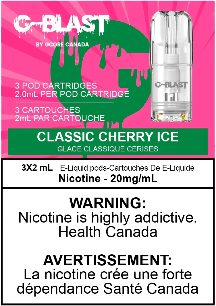 Classic Cherry Ice G-Blast Replacement Pods