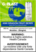Load image into Gallery viewer, Kiwi Dragon Fruit Berry G-Blast Replacement Pods
