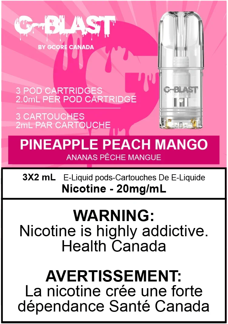 Pineapple Peach Mango G-Blast Replacement Pods