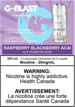 Load image into Gallery viewer, Raspberry Blackberry Acai G-Blast Replacement Pods
