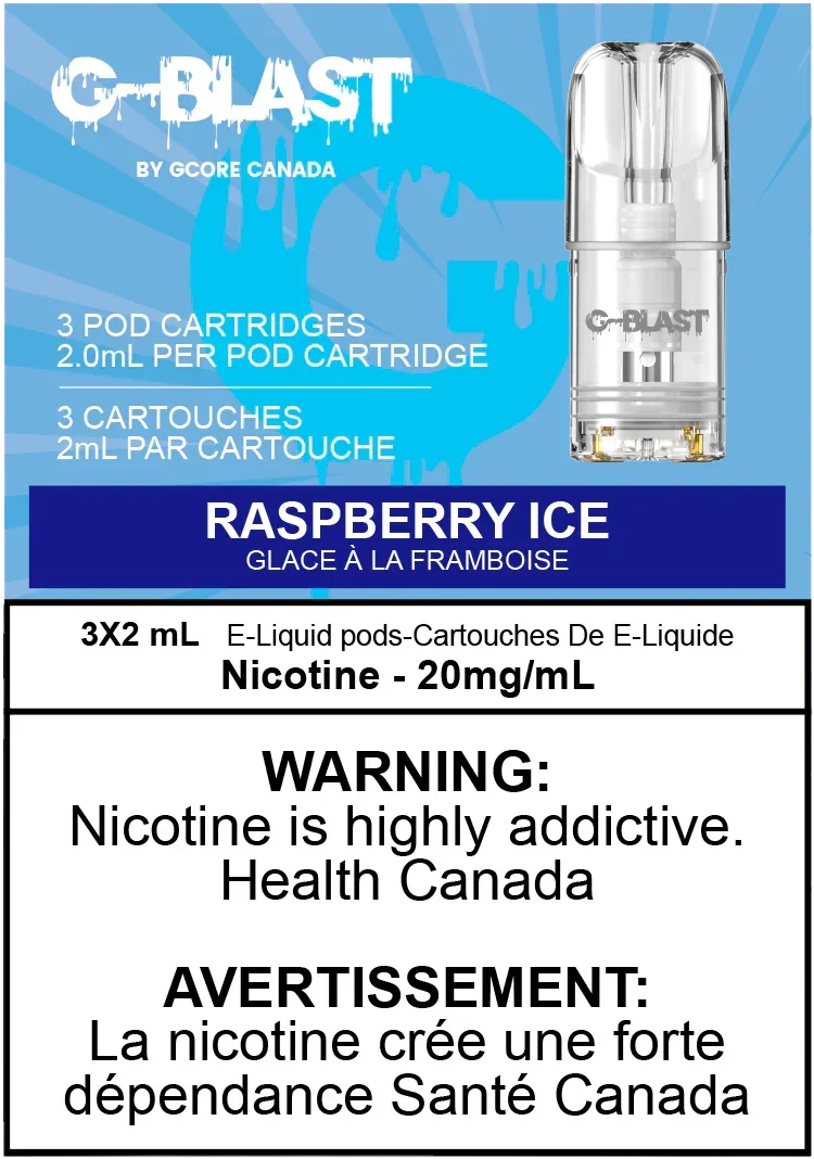 Raspberry Ice G-Blast Replacement Pods