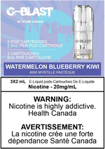 Load image into Gallery viewer, Watermelon Blueberry Kiwi G-Blast Replacement Pods
