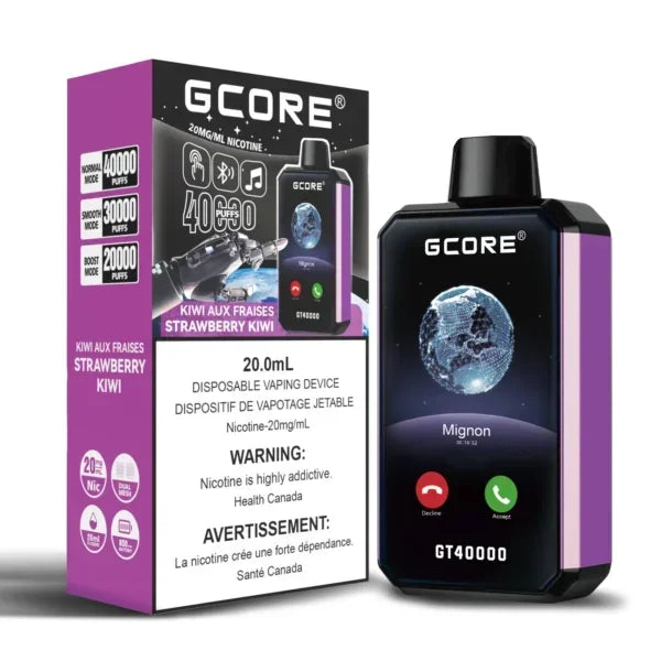 G core GT 40K Strawberry Kiwi 20mg