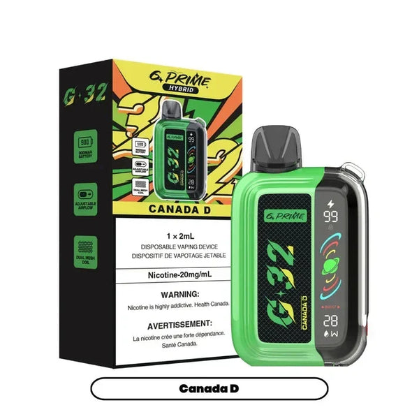 G Prime hybrid 32000 Canada D 20mg