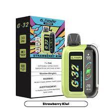 G Prime hybrid 32000 Strawberry Kiwi 20mg
