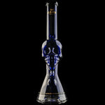 Load image into Gallery viewer, Blue Gear Premium Tuxedo Skull Bong
