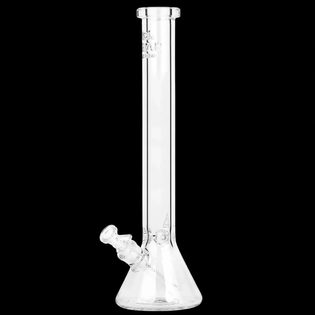 GEAR PREMIUM - CLEAR BEAKER TUBE W/ DEBOSSED LOGO (18"IN)