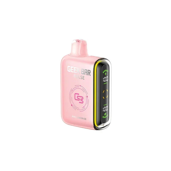 Pink Lemon Ice Geekbar Pulse 9000 Puff Disposable Vape