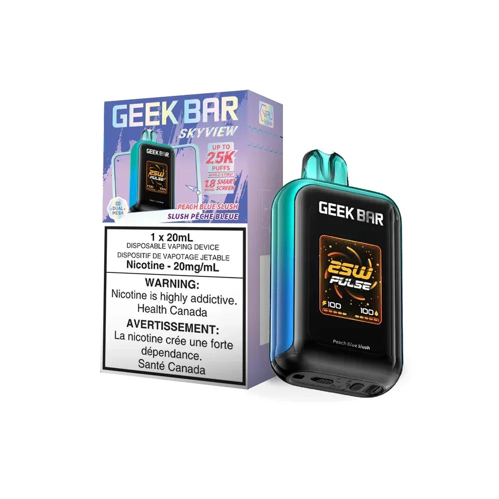 peach blue slushy vape Buy Geek Bar Skyview 25k Slush Disposable in Canada – FRASER STOP N GO Flavour:Lemonade *New* The New and Improved POP