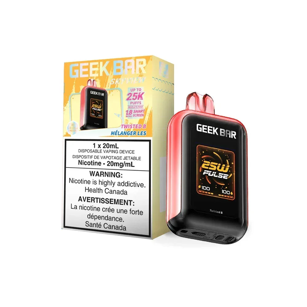 Buy Geek Bar Skyview 25k Puff Twisted B Disposable Vape in Canada – FRASER  STOP N GO