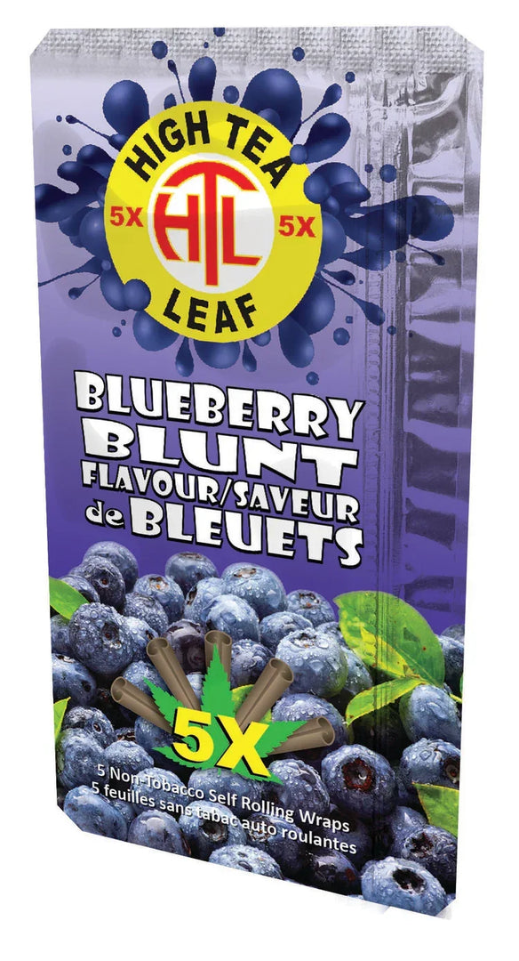 High Tea Leaf Hemp Wraps Blueberry