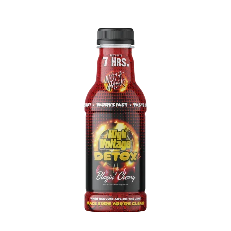 High Voltage Blazin Cherry Detox Drink