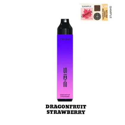 Dragonfruit Strawberry of Icon Bar Crystal Plus 2000 puff Disposable Vape