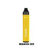 Mango Ice of Icon Bar Crystal Plus 2000 puff Disposable Vape