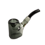 Load image into Gallery viewer, Smoke Black Irie 5.5 inch Sherlock Hand Pipe
