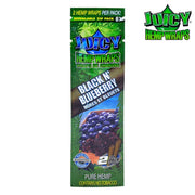 Juicy Hemp Wraps Black N Blueberry
