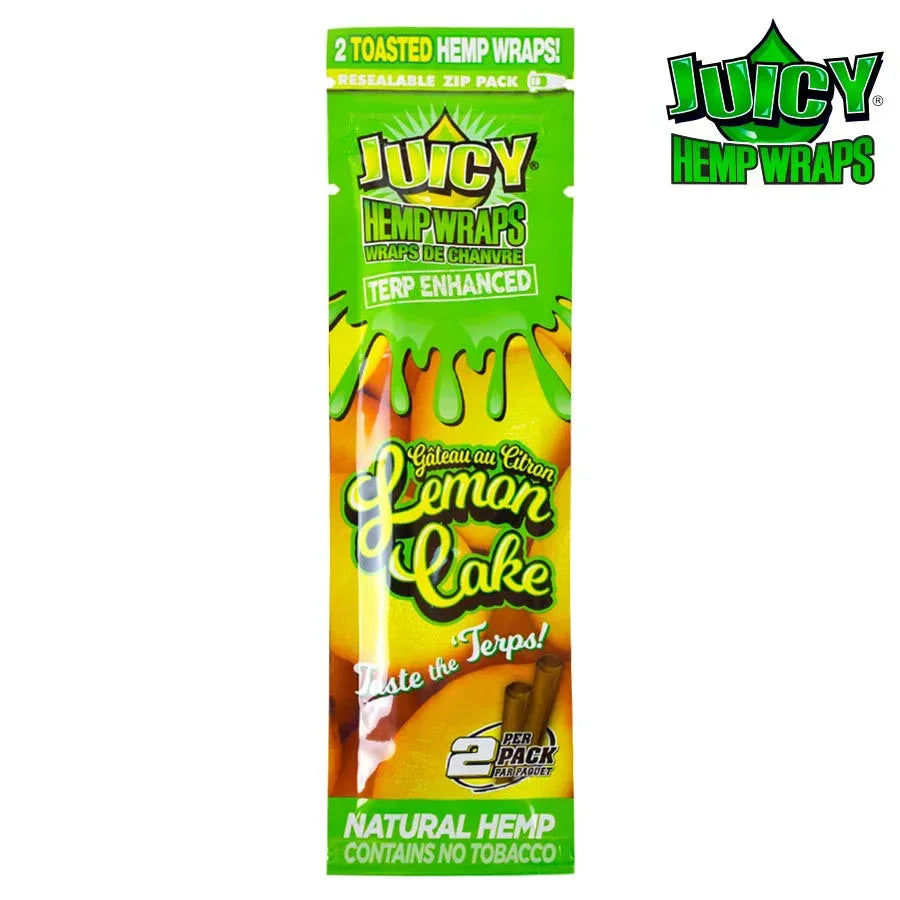 Juicy Hemp Wraps Lemon Lake