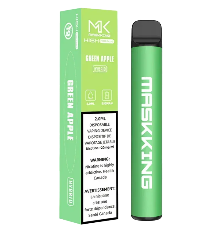 Green Apple Maskking Hybrid 2000 Disposable Vape  FRASER STOP N GO