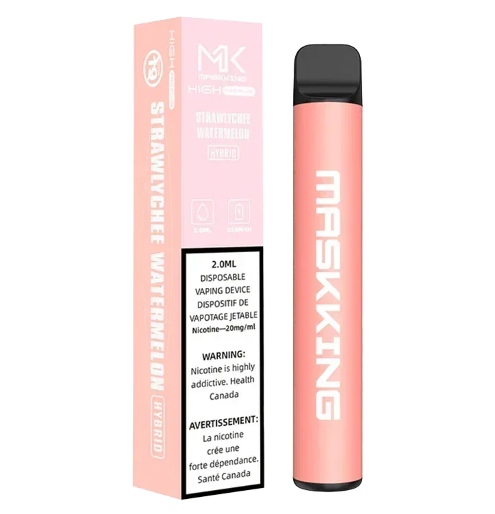 Strawlychee Watermelon Maskking Hybrid 2000 Disposable Vape FRASER STOP N GO Strawlychee Watermelon Maskking Hybrid 2000 Disposable Vape FRASER STOP N GO
