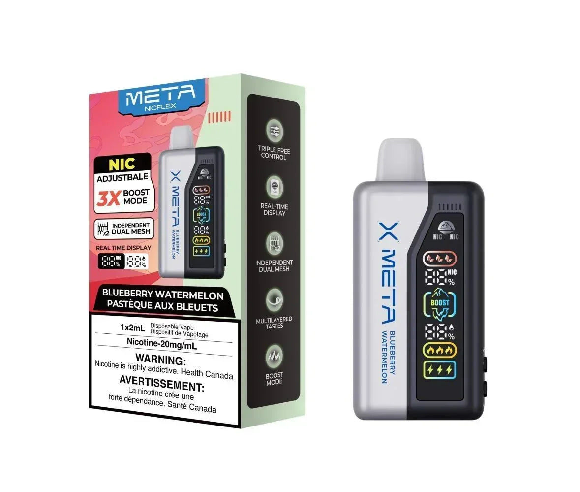 META NIC FLEX 40K PUFF DISPOSABLE VAPE  FRASER STOP N GO
