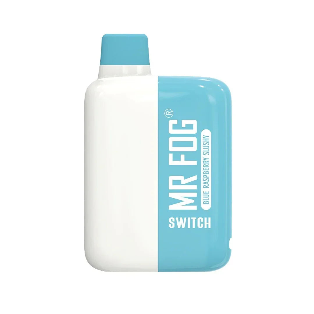 Blue Raspberry Slushy of Mr Fog Switch 5500 Disposable Vape