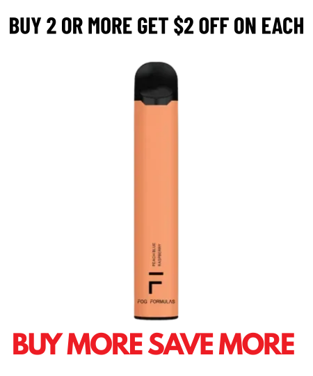 Peach Blue Raspberry Fog Formula Offer