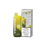 Load image into Gallery viewer, PINEAPPLE BANANA COCONUT BAZOOKA X3 90K DISPOSABLE VAPE BY PEACE OUT