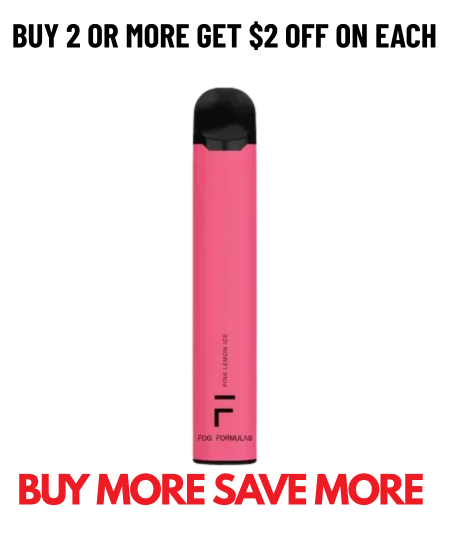 Pink lemon Ice Fog Formula Offer