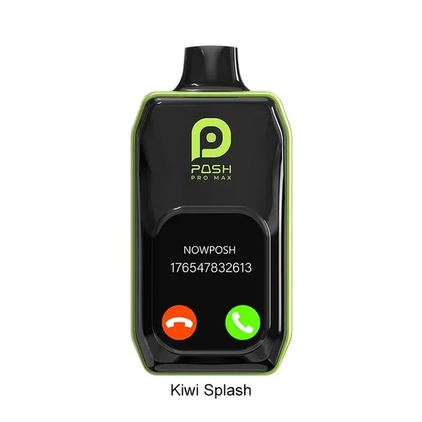 Kiwi Splash of Posh Pro Max 30k Disposable Vape