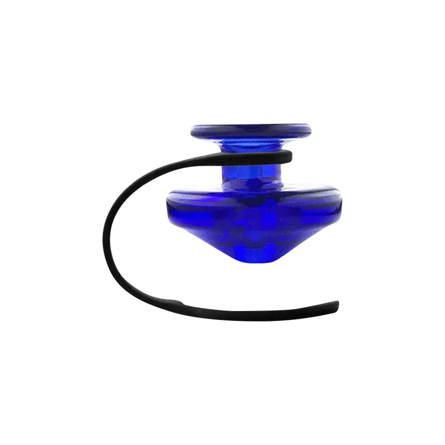 Peak Carb Cap & Tether Royal Blue Color for  Puffco
